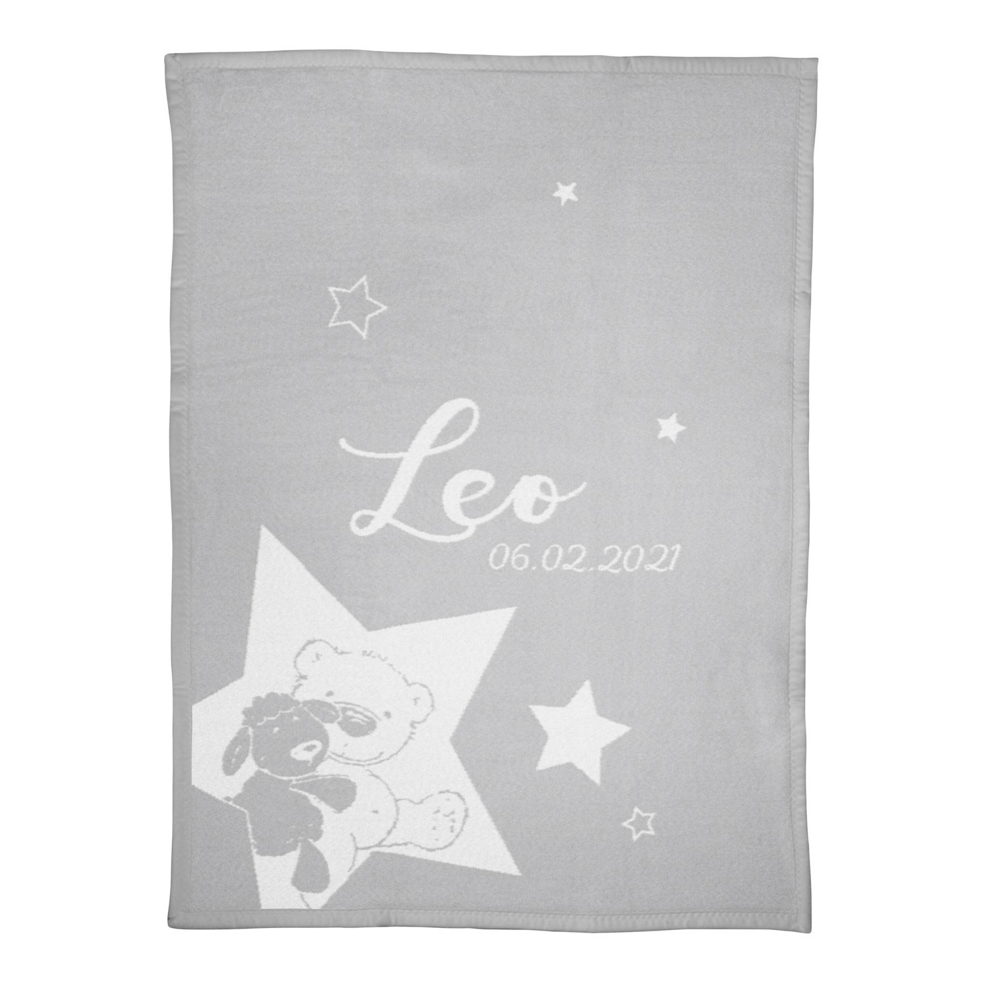 Herding Babydecke Unicade mit Namen 75x100 cm Herding Babydecke Unicade mit Namen 75x100 cm von Herding