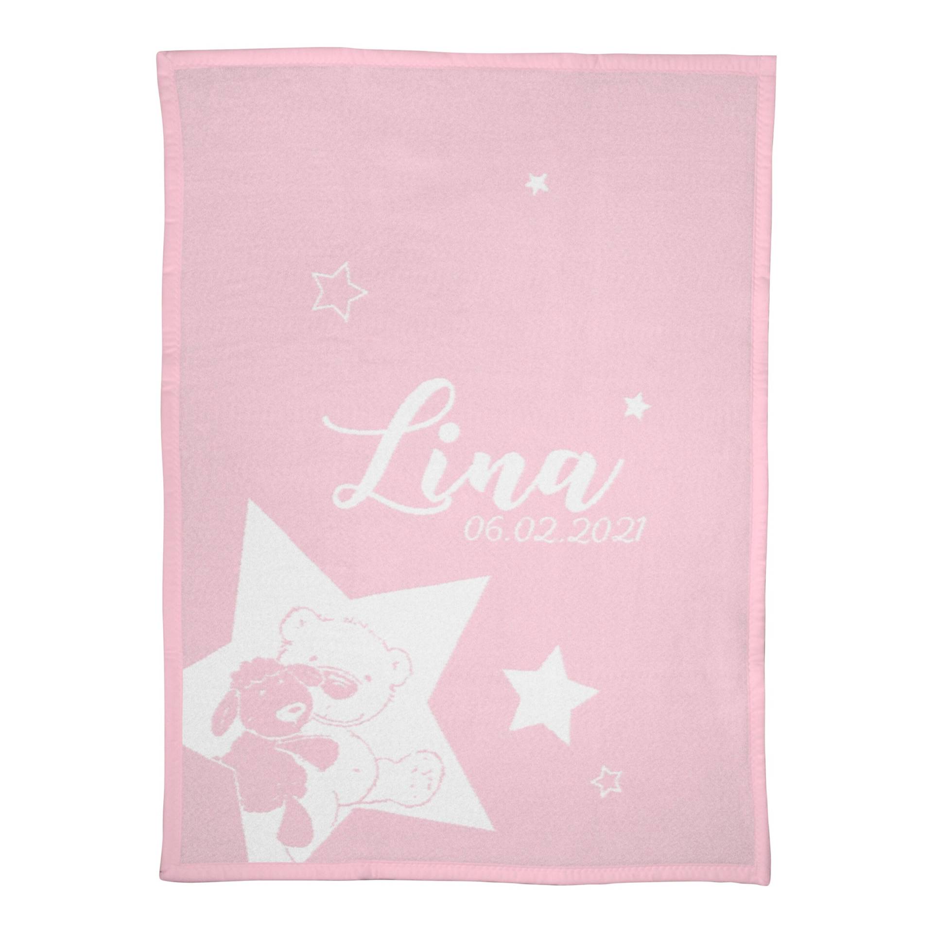 Herding Babydecke Unicade mit Namen 75x100 cm Herding Babydecke Unicade mit Namen 75x100 cm von Herding