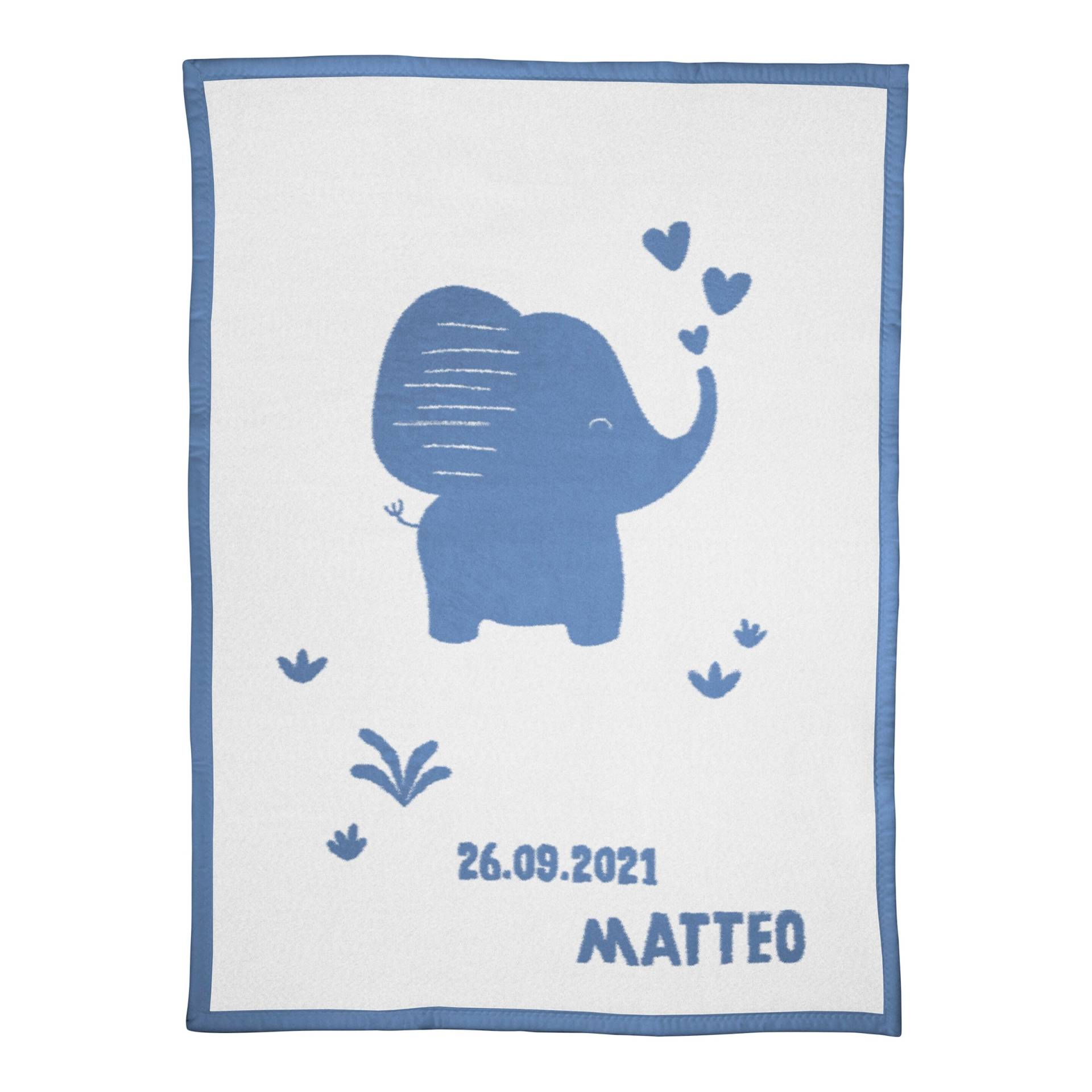 Herding Babydecke Unicade mit Namen 75x100 cm Herding Babydecke Unicade mit Namen 75x100 cm von Herding