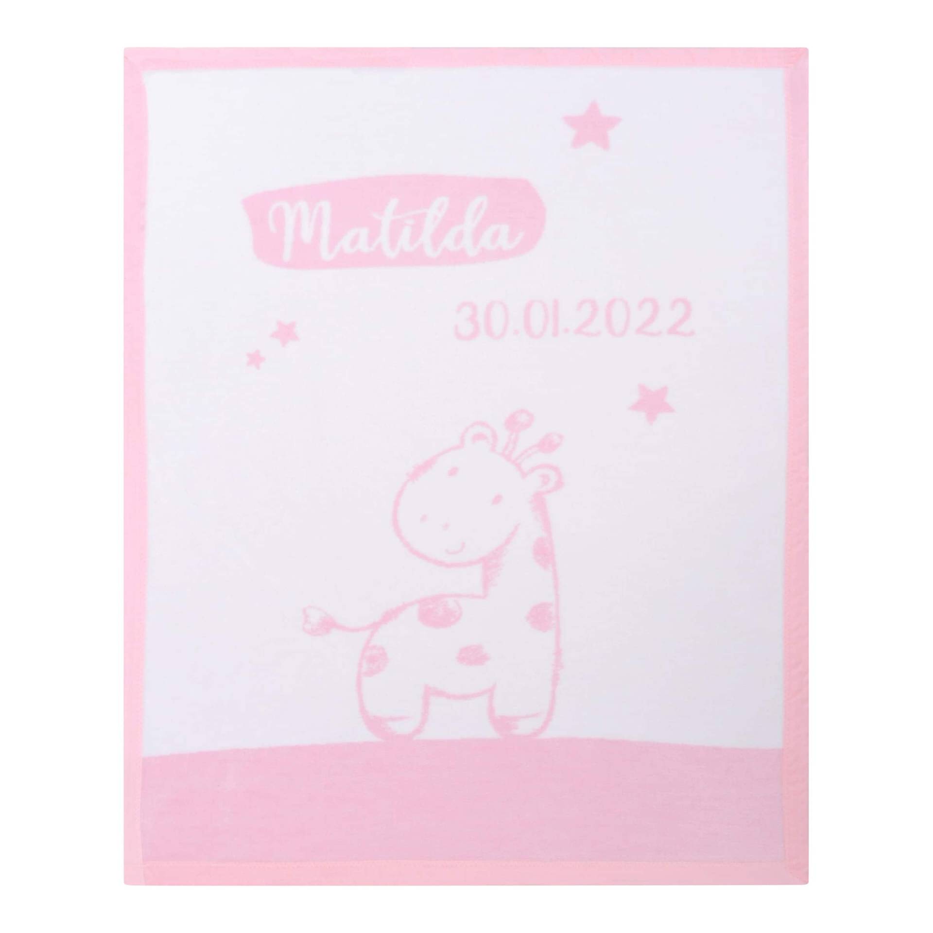 Herding Babydecke Unicade mit Namen 75x100 cm Herding Babydecke Unicade mit Namen 75x100 cm von Herding