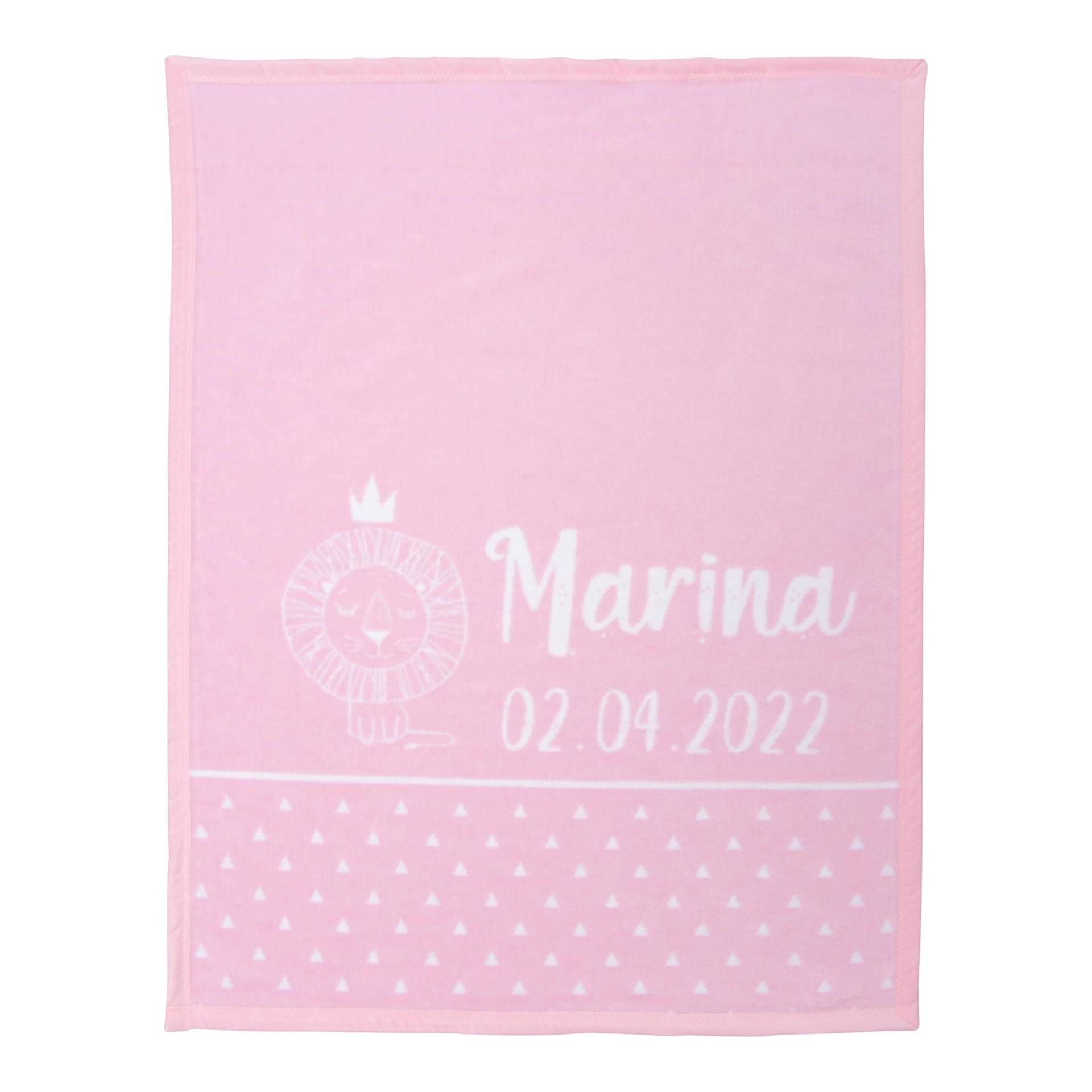 Herding Babydecke Unicade mit Namen 75x100 cm Herding Babydecke Unicade mit Namen 75x100 cm von Herding