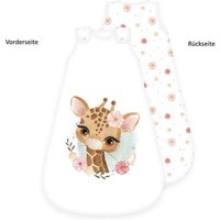 babybest® 3385228231 - Giraffe Baby-Schlafsack, 90x45 cm, Bezug: 100% Baumwolle Füllung: 100%Polyester von Herding