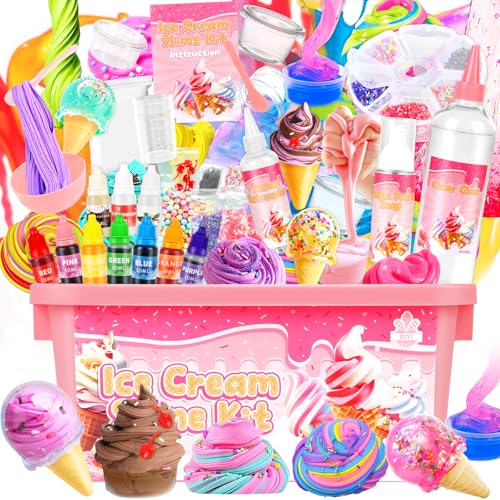Herefun Schleim Selber Machen Set, Schleim Set für Kinder, DIY Slime Kit für Mädchen, Sensorisches Slime Spielzeug, Schleim-Set zum Erstellen, Slime Party Favors, Geschenk für Kinderparty Herefun Schleim Selber Machen Set, Schleim Set für Kinder, DIY Slime Kit für Mädchen, Sensorisches Slime Spielzeug, Schleim-Set zum Erstellen, Slime Party Favors, Geschenk für Kinderparty von Herefun