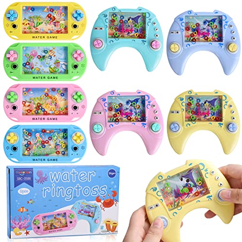 Herefun Wasser Flipper, 8Pcs Handheld Spiel Geduldsspiel , Mini Wasser Ring Spiel, Wasserflipper Fische Mitgebsel Kindergeburtstag Geschenke Herefun Wasser Flipper, 8Pcs Handheld Spiel Geduldsspiel , Mini Wasser Ring Spiel, Wasserflipper Fische Mitgebsel Kindergeburtstag Geschenke von Herefun