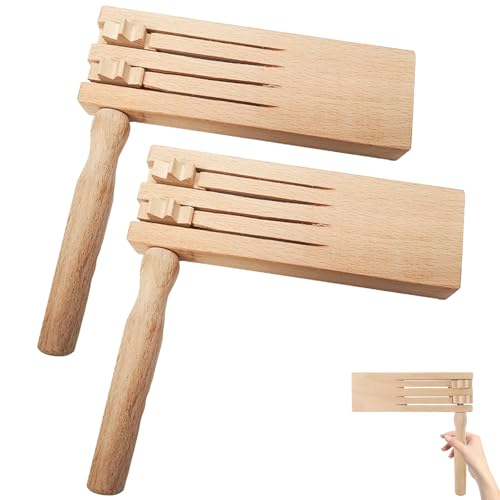 Herfair 2 Stück Holzratsche Geräusche Maker, Holz Spinning Ratsche, Krachmacher, Holz Rassel Ratsche, Musikinstrument für Kinder, für Spiele Parteien Veranstaltungen, Sportveranstaltungen Herfair 2 Stück Holzratsche Geräusche Maker, Holz Spinning Ratsche, Krachmacher, Holz Rassel Ratsche, Musikinstrument für Kinder, für Spiele Parteien Veranstaltungen, Sportveranstaltungen von Herfair