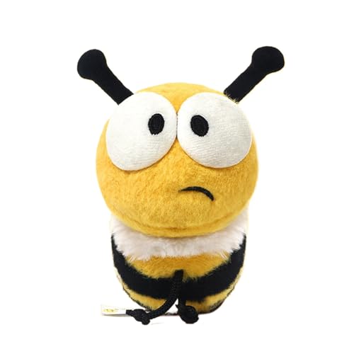 Herfair Biene Kuscheltier Klein Insekten Plüschtier Niedlich Biene Deko Stofftier Kinder Plushie Geschenke für Mädchen und Jungen von Herfair