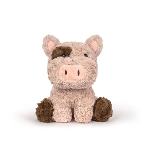 Herfair Kuscheltier Schwein Plüschtier Kawaii Schwein Plüsch Kissen zum Kuscheln & Spielen Wurfkissen Dekokissen Stofftier Schwein Plüsch Spielzeug Geschenke für Kinder (21 cm/8.2 in) von Herfair