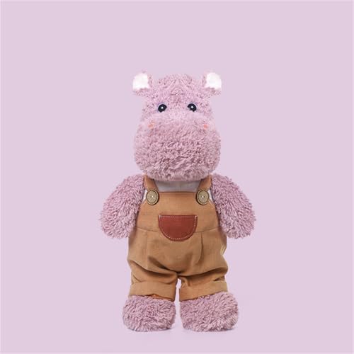 Herfair Nilpferd Kuscheltier 44 cm Plüschtiere Niedlich Tier Plushie Spielzeug Wurfkissen Deko Stofftier Geschenk für Mädchen und Jungen Herfair Nilpferd Kuscheltier 44 cm Plüschtiere Niedlich Tier Plushie Spielzeug Wurfkissen Deko Stofftier Geschenk für Mädchen und Jungen von Herfair