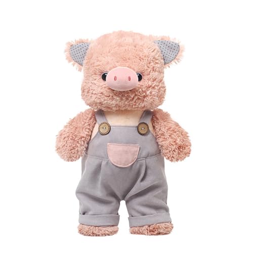 Herfair Schwein Kuscheltier Süß Pig Plüschtier Plushie 42 cm Spielzeug Wurfkissen zum Spielen & Kuscheln Stofftier Geschenk für Mädchen und Jungen Herfair Schwein Kuscheltier Süß Pig Plüschtier Plushie 42 cm Spielzeug Wurfkissen zum Spielen & Kuscheln Stofftier Geschenk für Mädchen und Jungen von Herfair
