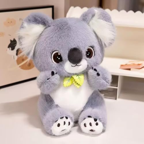 Panda Kuscheltier, Panda Kuscheltier, Süße Koala & Waschbär Panda Plüschtier Tiere Kuscheltier, Spielzeug und Kissen Geschenke für Mädchen, Jungen (Koala) von Herfair
