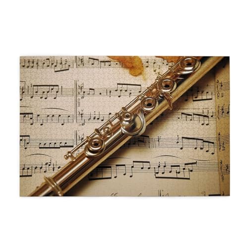 Holzpuzzle Flöte Musik Druck Puzzle 1000 Teile Personalisiertes Bilderpuzzle Familie Dekoration Puzzle für Erwachsene Familie Hochzeit Abschluss Geschenk Holzpuzzle Flöte Musik Druck Puzzle 1000 Teile Personalisiertes Bilderpuzzle Familie Dekoration Puzzle für Erwachsene Familie Hochzeit Abschluss Geschenk von Herfst