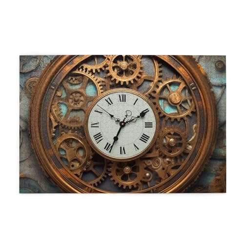 Herfst Holzpuzzle Rusty Steampunk Uhr 1000 Teile Puzzle Familie Dekoration Hochwertiges Holz Steampunk Design Erwachsene Familie Hochzeit Abschluss Geschenk Herfst Holzpuzzle Rusty Steampunk Uhr 1000 Teile Puzzle Familie Dekoration Hochwertiges Holz Steampunk Design Erwachsene Familie Hochzeit Abschluss Geschenk von Herfst