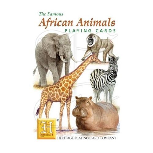 Heritage Playing Cards - African Animals Playing Cards [Toy] by Heritage Playing Cards von Heritage Playing Cards