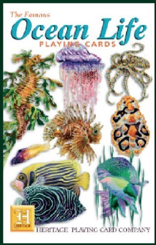 Heritage Playing Cards - Ocean Life Playing Cards [Toy] by von Heritage Playing Cards
