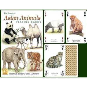 Heritage Playing Cards. Asian Animals. [Toy] by Heritage Playing Cards von Heritage Playing Cards