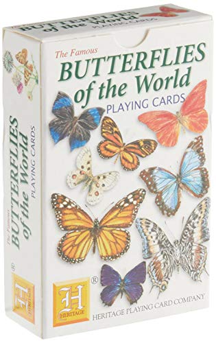 Heritage Spielkarten Schmetterlinge der der Welt Spielkarten von Heritage Playing Cards