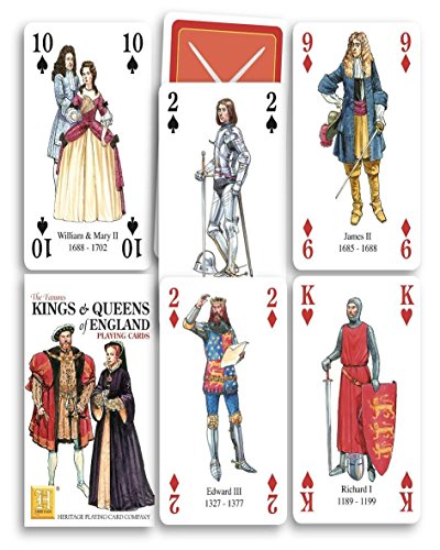 Kings & Queens of Scotland Set Of Playing Cards von Heritage Playing Cards