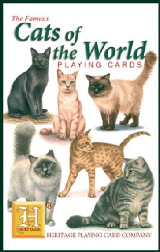 Playing Cards - Cats of the World von Heritage