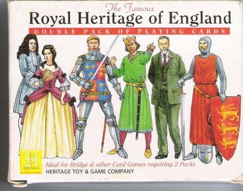 Royal Heritage of England Double Pack of Playing Cards von Heritage Playing Cards