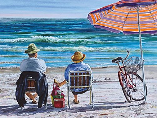 Heritage Puzzle "Idle Time" (550 Teile) von Künstler William Mangum von Heritage Puzzle Inc.
