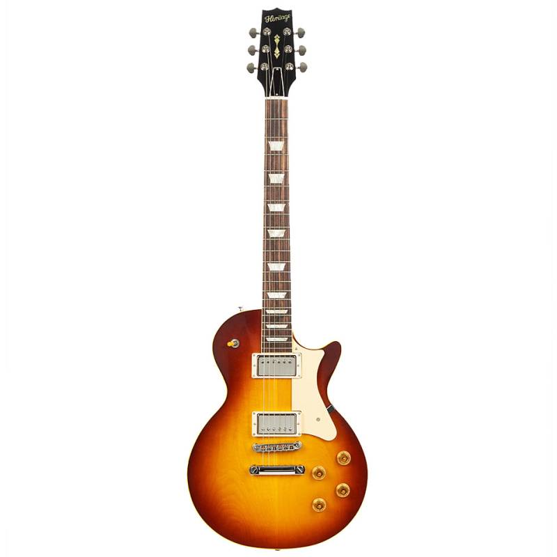 Heritage Custom Shop Plain Top Dark Tobacco Sunburst E-Gitarre von Heritage