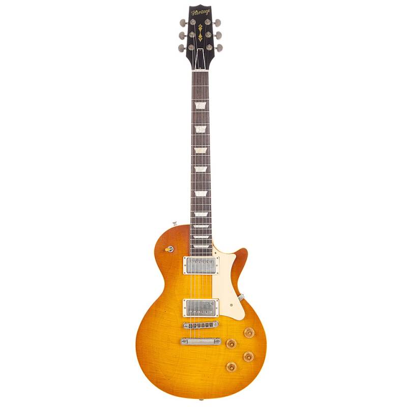 Heritage Custom Shop Plain Top Dirty Lemon Burst AA E-Gitarre von Heritage