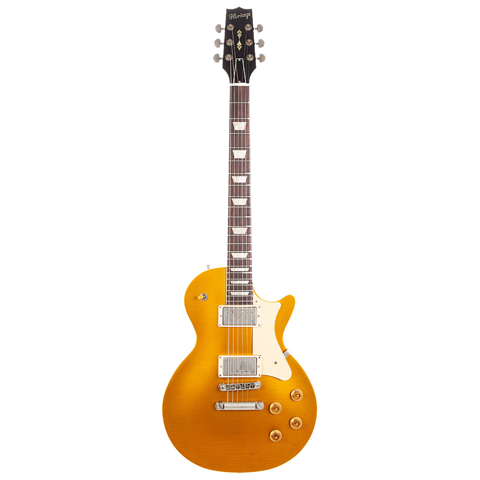 Heritage Custom Shop Plain Top Gold Top AA E-Gitarre Heritage Custom Shop Plain Top Gold Top AA E-Gitarre von Heritage