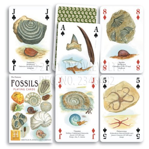 Heritage Playing Cards Fossils Playing Cards by Playing Cards Heritage Playing Cards Fossils Playing Cards by Playing Cards von Heritage