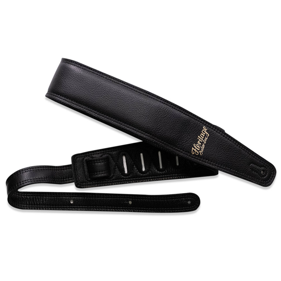 Heritage Premium Leder Black Gitarrengurt Heritage Premium Leder Black Gitarrengurt von Heritage