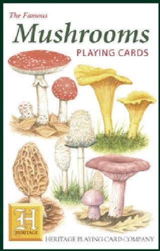 The Famous Mushrooms Playing Cards by Heritage Playing Card von Heritage