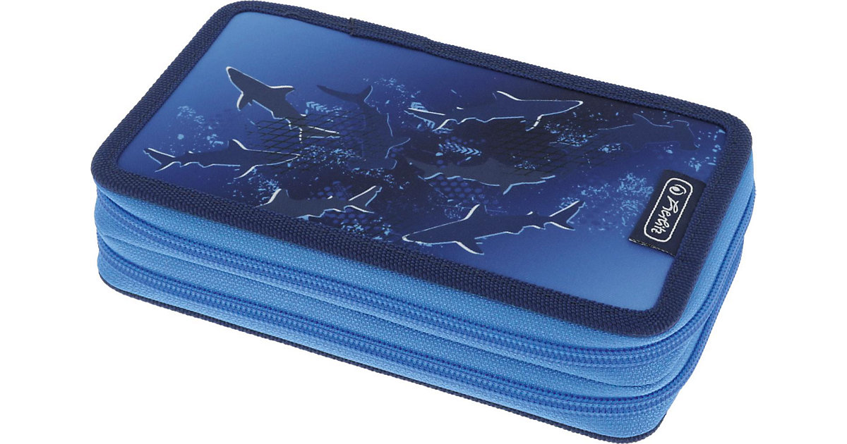 Doppelfedermäppchen Deep Sea, befüllt, 23-tlg. mehrfarbig Doppelfedermäppchen Deep Sea, befüllt, 23-tlg. mehrfarbig von Herlitz