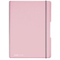 HERLITZ 11408648 Notizheft flex PP A4, 40 Blatt kariert und 40 Blatt rosé, gelocht, Mikroperforation my.book HERLITZ 11408648 Notizheft flex PP A4, 40 Blatt kariert und 40 Blatt rosé, gelocht, Mikroperforation my.book von Herlitz