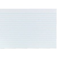 HERLITZ 1150507 Karteikarte A5 liniert weiß 100er Packung HERLITZ 1150507 Karteikarte A5 liniert weiß 100er Packung von Herlitz