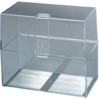 HERLITZ 1906023 Karteikasten A6 leer transparent von Herlitz