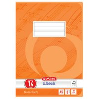 HERLITZ 3321403 Notenheft A5 8 Blatt Lineatur 14 FSC Mix HERLITZ 3321403 Notenheft A5 8 Blatt Lineatur 14 FSC Mix von Herlitz