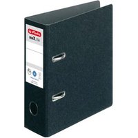 HERLITZ 5175807 Ordner maX.file Hartpappe A5 hoch 7,5 cm schwarz von Herlitz