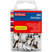 HERLITZ 8770158 Reißnagel weiß 200er Packung HERLITZ 8770158 Reißnagel weiß 200er Packung von Herlitz