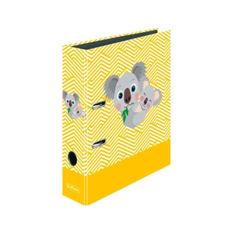 HERLITZ DIN A4 Ordner - 80mm Breite, Motive Koala von Herlitz