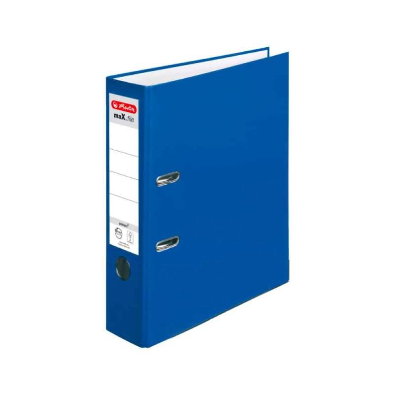 HERLITZ Ordner DIN A4 maX.file protect und protect PLUS, Farbe blau, HERLITZ Ausführungen protect, Rückenbreite 80 mm HERLITZ Ordner DIN A4 maX.file protect und protect PLUS, Farbe blau, HERLITZ Ausführungen protect, Rückenbreite 80 mm von Herlitz