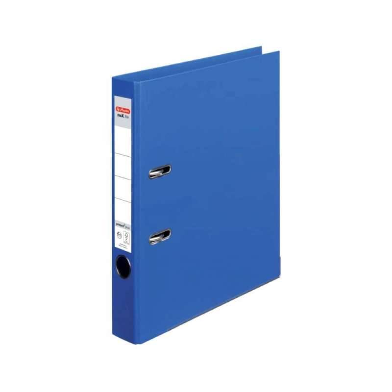 HERLITZ Ordner DIN A4 maX.file protect und protect PLUS, Farbe blau, HERLITZ Ausführungen protect PLUS, Rückenbreite 50 mm von Herlitz
