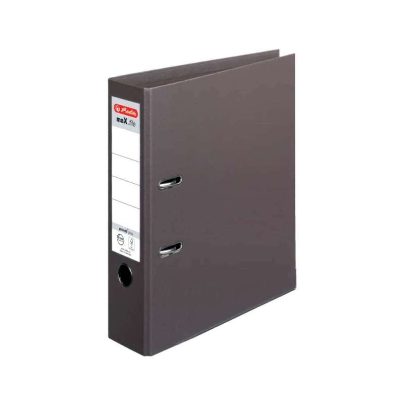 HERLITZ Ordner DIN A4 maX.file protect und protect PLUS, Farbe braun, HERLITZ Ausführungen protect PLUS, Rückenbreite 80 mm HERLITZ Ordner DIN A4 maX.file protect und protect PLUS, Farbe braun, HERLITZ Ausführungen protect PLUS, Rückenbreite 80 mm von Herlitz