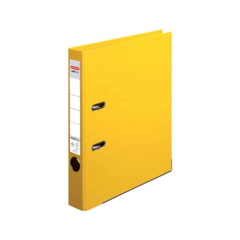 HERLITZ Ordner DIN A4 maX.file protect und protect PLUS, Farbe gelb, HERLITZ Ausführungen protect PLUS, Rückenbreite 50 mm HERLITZ Ordner DIN A4 maX.file protect und protect PLUS, Farbe gelb, HERLITZ Ausführungen protect PLUS, Rückenbreite 50 mm von Herlitz