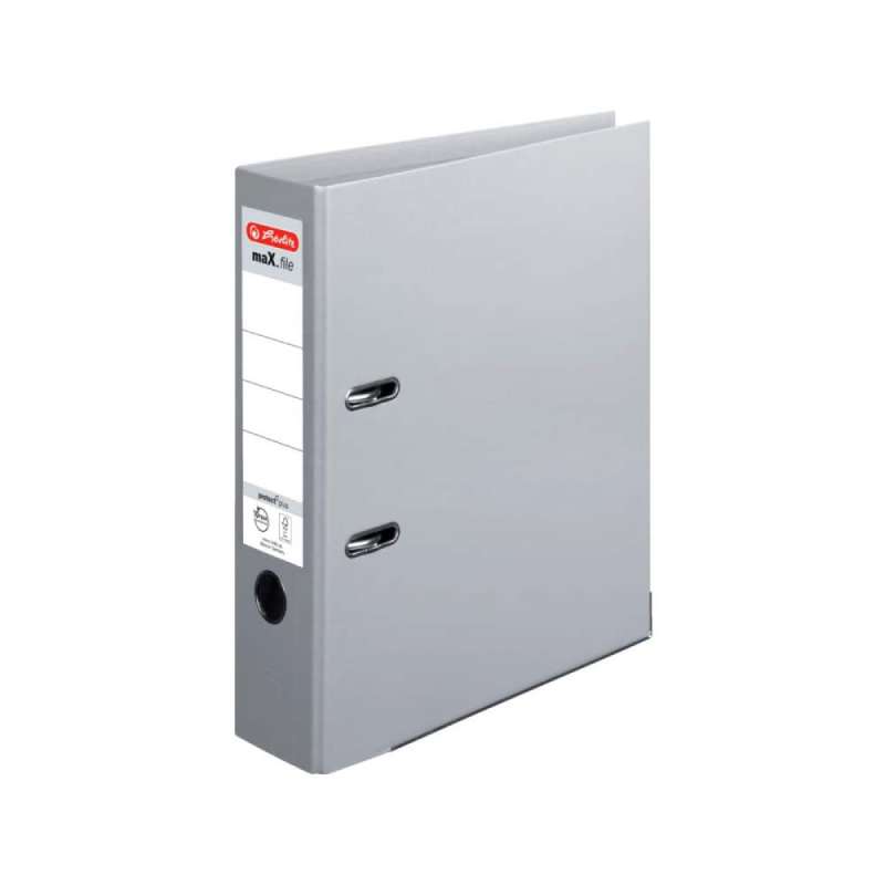 HERLITZ Ordner DIN A4 maX.file protect und protect PLUS, Farbe grau, HERLITZ Ausführungen protect PLUS, Rückenbreite 80 mm HERLITZ Ordner DIN A4 maX.file protect und protect PLUS, Farbe grau, HERLITZ Ausführungen protect PLUS, Rückenbreite 80 mm von Herlitz