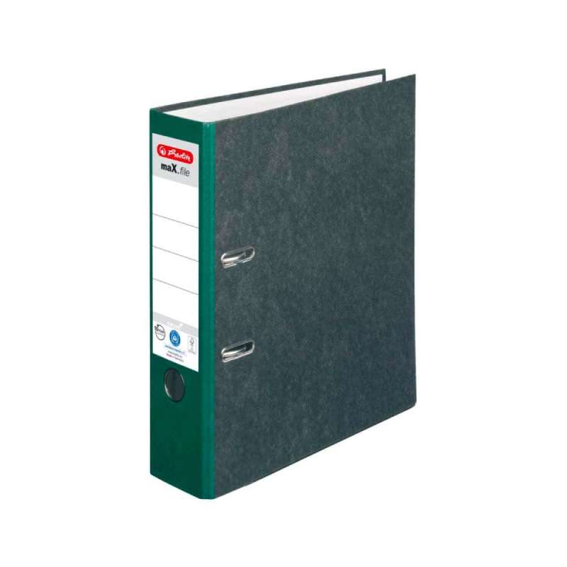 HERLITZ Ordner DIN A4 maX.file protect und protect PLUS, Farbe grün-natur, HERLITZ Ausführungen protect, Rückenbreite 80 mm HERLITZ Ordner DIN A4 maX.file protect und protect PLUS, Farbe grün-natur, HERLITZ Ausführungen protect, Rückenbreite 80 mm von Herlitz