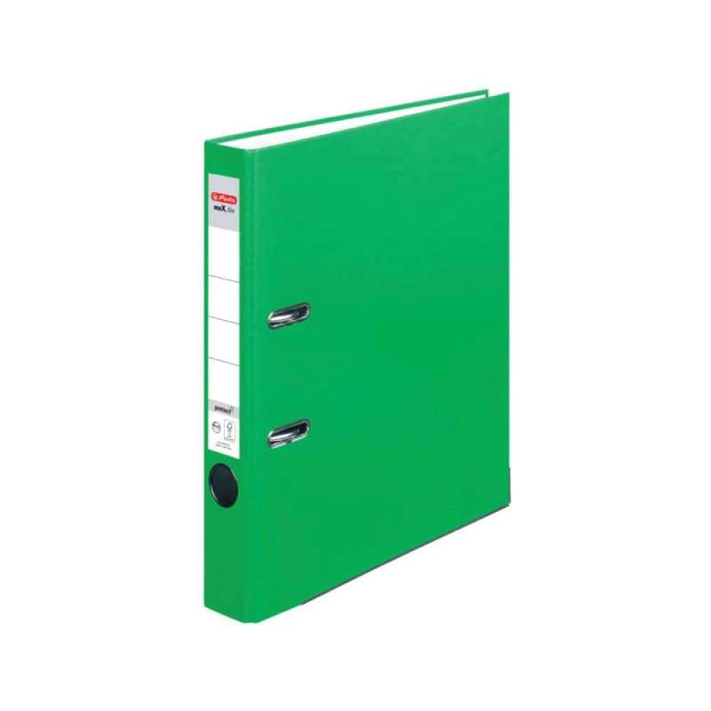 HERLITZ Ordner DIN A4 maX.file protect und protect PLUS, Farbe hellgrün, HERLITZ Ausführungen protect, Rückenbreite 50 mm HERLITZ Ordner DIN A4 maX.file protect und protect PLUS, Farbe hellgrün, HERLITZ Ausführungen protect, Rückenbreite 50 mm von Herlitz
