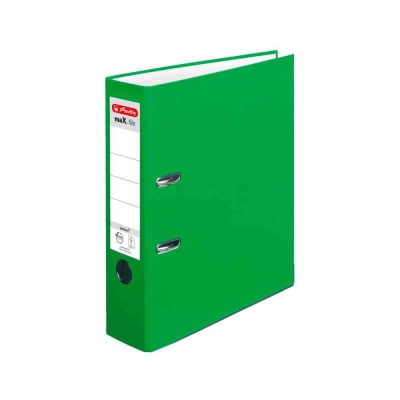 HERLITZ Ordner DIN A4 maX.file protect und protect PLUS, Farbe hellgrün, HERLITZ Ausführungen protect, Rückenbreite 80 mm HERLITZ Ordner DIN A4 maX.file protect und protect PLUS, Farbe hellgrün, HERLITZ Ausführungen protect, Rückenbreite 80 mm von Herlitz