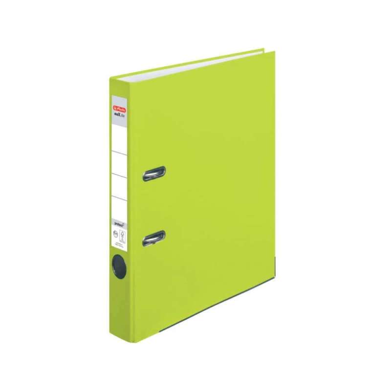 HERLITZ Ordner DIN A4 maX.file protect und protect PLUS, Farbe neongrün, HERLITZ Ausführungen protect, Rückenbreite 50 mm HERLITZ Ordner DIN A4 maX.file protect und protect PLUS, Farbe neongrün, HERLITZ Ausführungen protect, Rückenbreite 50 mm von Herlitz