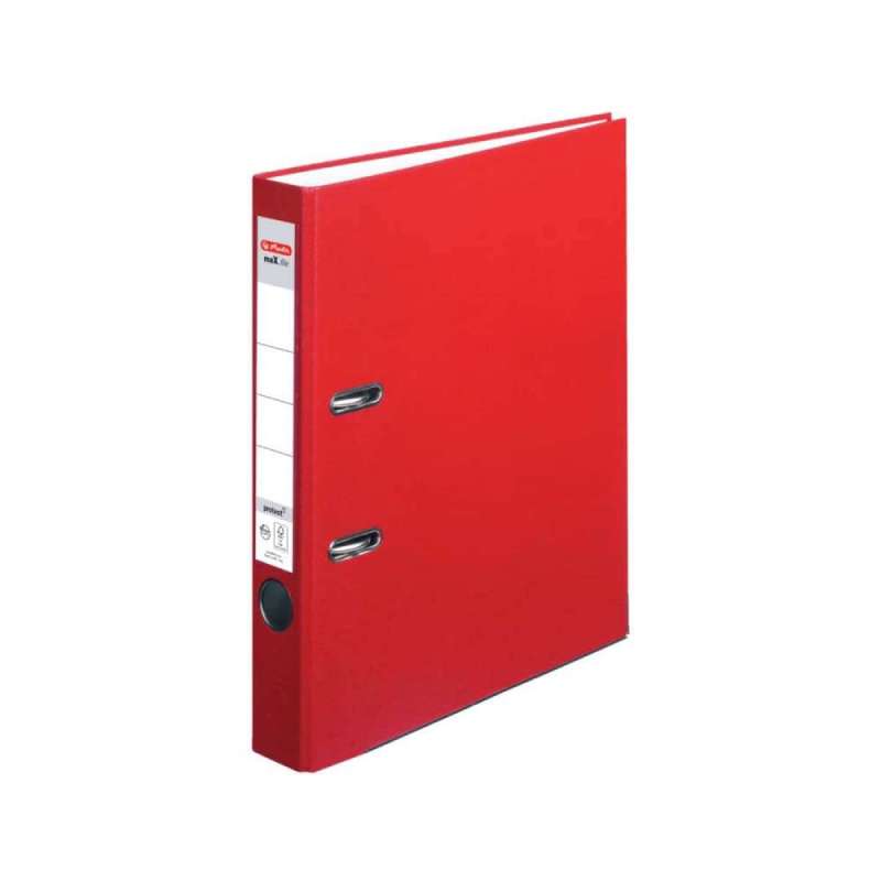 HERLITZ Ordner DIN A4 maX.file protect und protect PLUS, Farbe rot, HERLITZ Ausführungen protect, Rückenbreite 50 mm HERLITZ Ordner DIN A4 maX.file protect und protect PLUS, Farbe rot, HERLITZ Ausführungen protect, Rückenbreite 50 mm von Herlitz