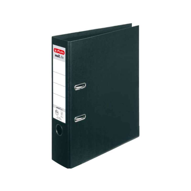 HERLITZ Ordner DIN A4 maX.file protect und protect PLUS, Farbe schwarz, HERLITZ Ausführungen protect PLUS, Rückenbreite 80 mm HERLITZ Ordner DIN A4 maX.file protect und protect PLUS, Farbe schwarz, HERLITZ Ausführungen protect PLUS, Rückenbreite 80 mm von Herlitz