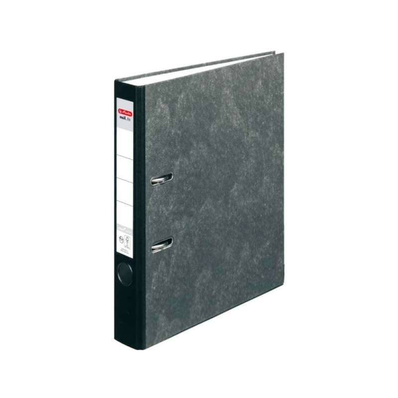 HERLITZ Ordner DIN A4 maX.file protect und protect PLUS, Farbe schwarz-natur, HERLITZ Ausführungen protect, Rückenbreite 50 mm von Herlitz